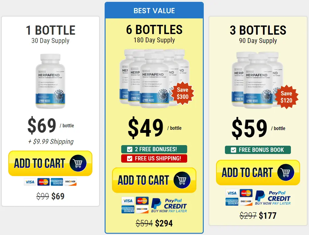 herpafend  pricing 